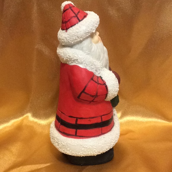 Hand painted Porcelain Santa Figurine, 4 3/4”, NWT - Picture 2 of 6